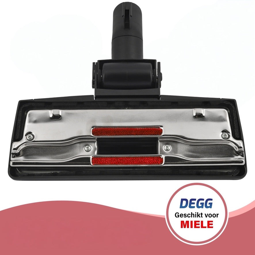 DEGG - 4-Delige stofzuiger set - geschikt voor miele - Stofzuigerbuis + Combi Zuigmond + Pistoolgreep + Plumeau - Voor Zachte & Harde vloeren