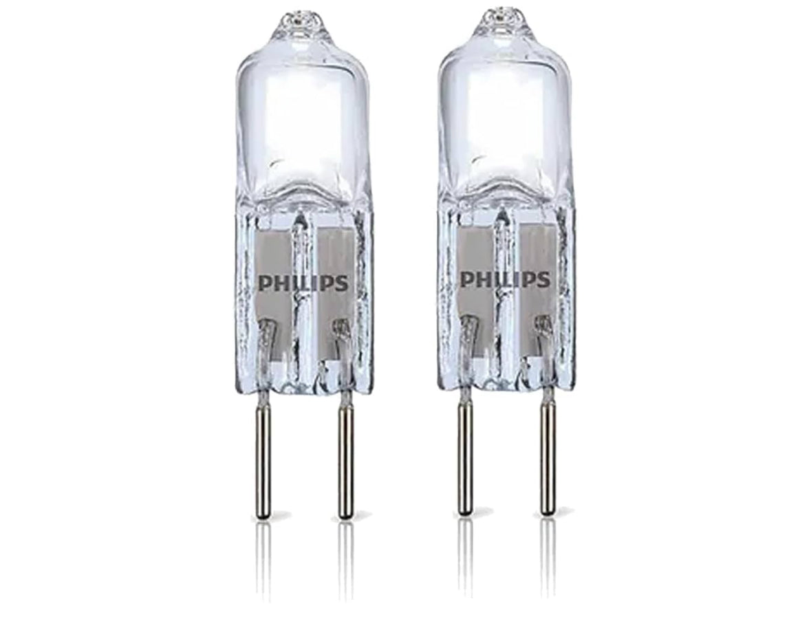 Philips Halogeenlamp G4 12V 7.1W – Warm Wit 2700K – Insteek Capsule – 2 stuks – Originele Philips Kwaliteit
