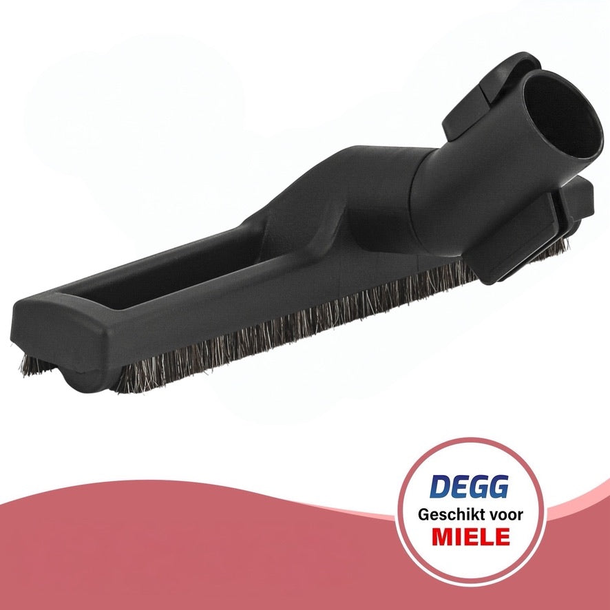 DEGG - Complete vervangingsset - Geschikt voor Miele - Handgreep + Telescoopbuis + Plumeau + Parket Stofzuigermond - Voor Harde vloeren - 4-Delig