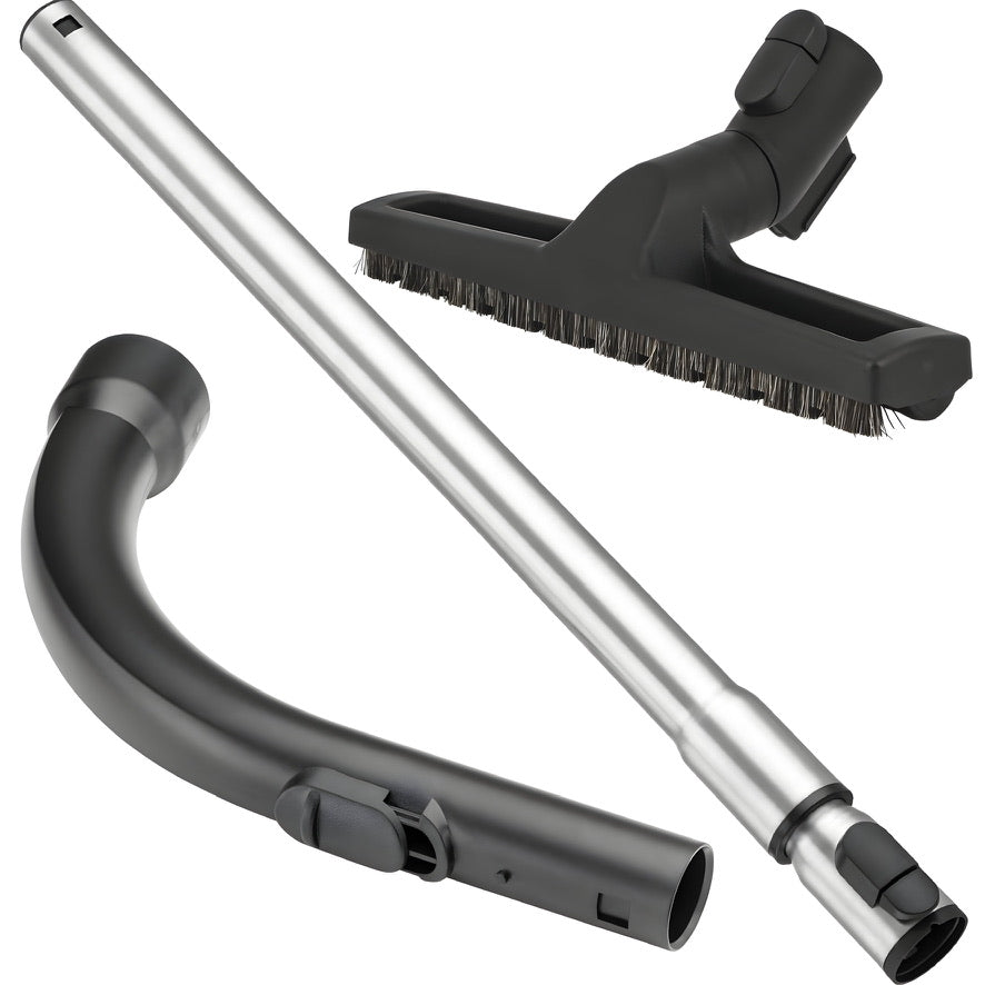 DEGG - 3-Delige stofzuiger set - Geschikt voor Miele - Telescoopbuis + Parket zuigmond + Pistoolgreep - Geschikt voor alle Miele modellen - 35mm