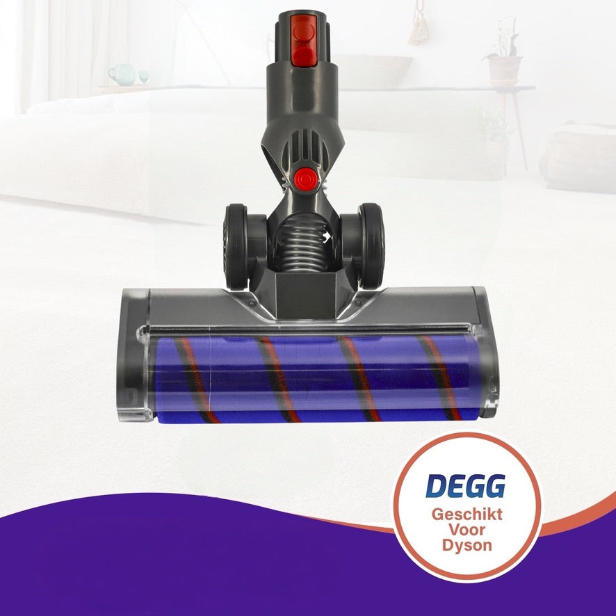 DEGG - Mondstuk + Telescoopbuis (paars) - Geschikt voor Dyson V7, V8, V10, V11 en V15 - Premium Kwaliteit