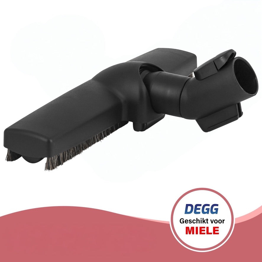 DEGG - 3-Delige stofzuiger set - Geschikt voor Miele - Telescoopbuis + Luxe Parketborstel + Pistoolgreep - Geschikt voor alle Miele modellen - 35mm