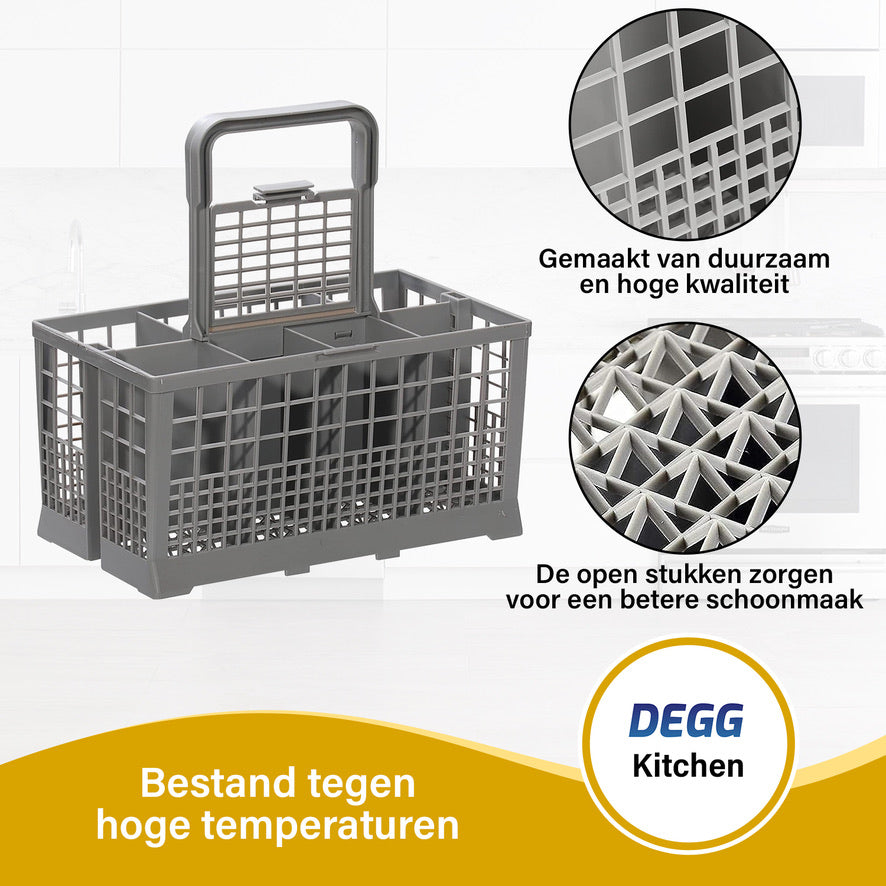 DEGG® - Bestekmand - Vaatwasser Bestekkorf - Bestek Organizer - Bestekbak - Bestekhouder