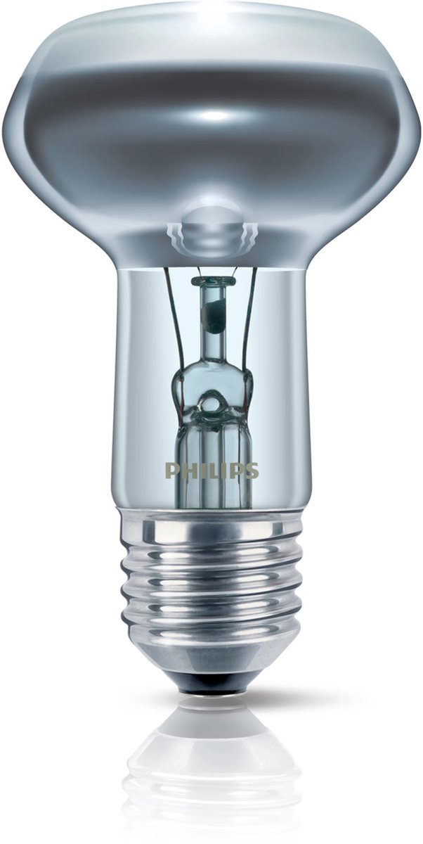 PHILIPS Gloeilamp Reflector R63 40W E27 Dimbaar 420 lumen