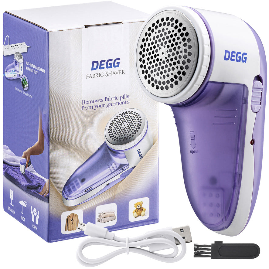 DEGG® - Pluizenverwijderaar elektrisch - Pluizentondeuse - Ontpluizer - Ontpiller - Krachtige ontpluizer voor kleding - Pluizendief - Elektrisch - Oplaadbaar en effectief