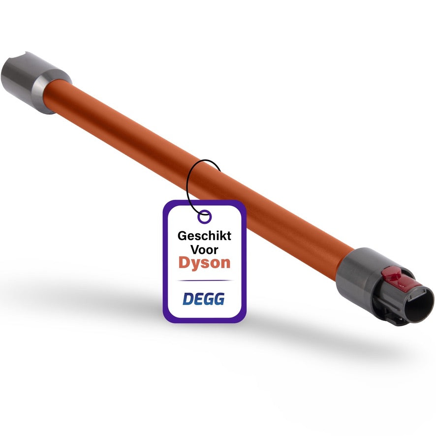DEGG® - Telescoopbuis Geschikt voor Dyson - Steel, Stang, Zuigbuis - Oranje / Koper kleurig - Past op: V7, V8, V10, V11 en V15 - Premium Kwaliteit