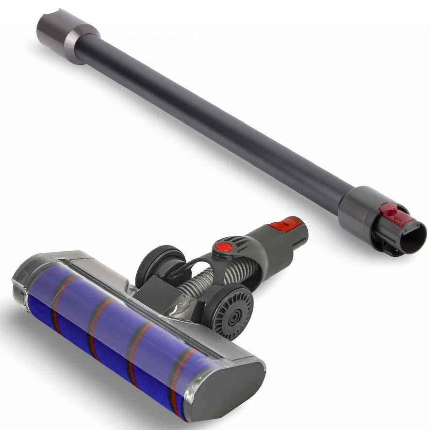 DEGG - Combi Set - Geschikt voor Dyson Borstel + Stang (donker-grijs) - passend op: V15, V11, V10, V8 en V7 - Premium Kwaliteit
