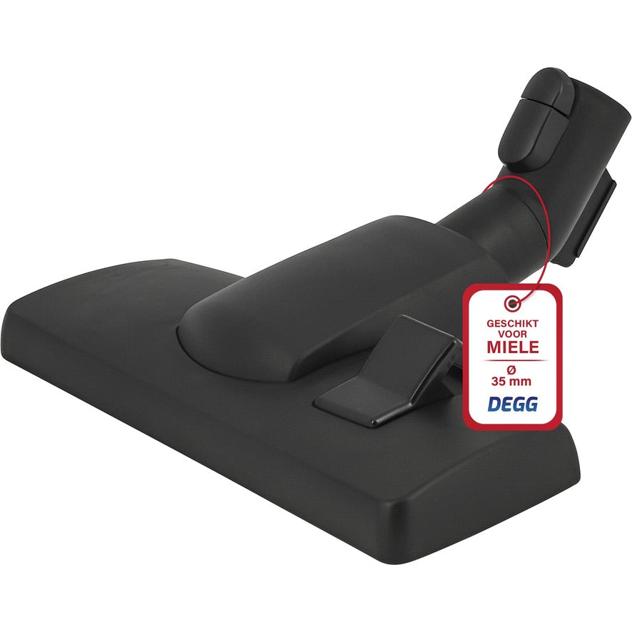 DEGG® - Stofzuigermond / Zuigmond - Geschikt voor Miele - Tapijt & Parket - Combi stofzuigermond - Voor harde en zachte vloeren - 35mm - Premium kwaliteit