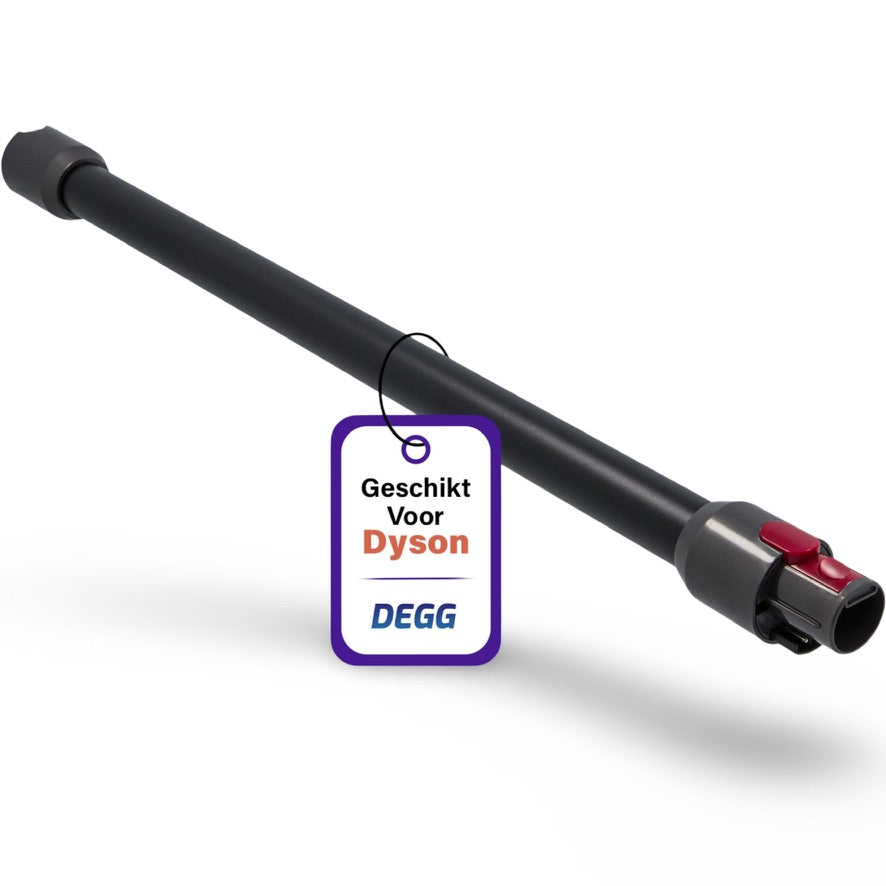 DEGG® Zuigbuis voor Dyson V7, V8, V10, V11 & V15 – Zwarte Steel / Stang – Compatibel Vervangingsonderdeel van Topkwaliteit