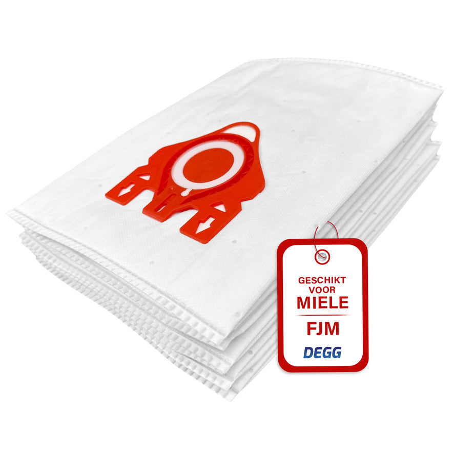 DEGG® - Stofzuigerzakken - Geschikt voor Miele FJM - Premium Quality - Geschikt voor Compact C1 & C2, Complete C1 - Kwaliteit gelijk aan Origineel - 6 STUK(S)