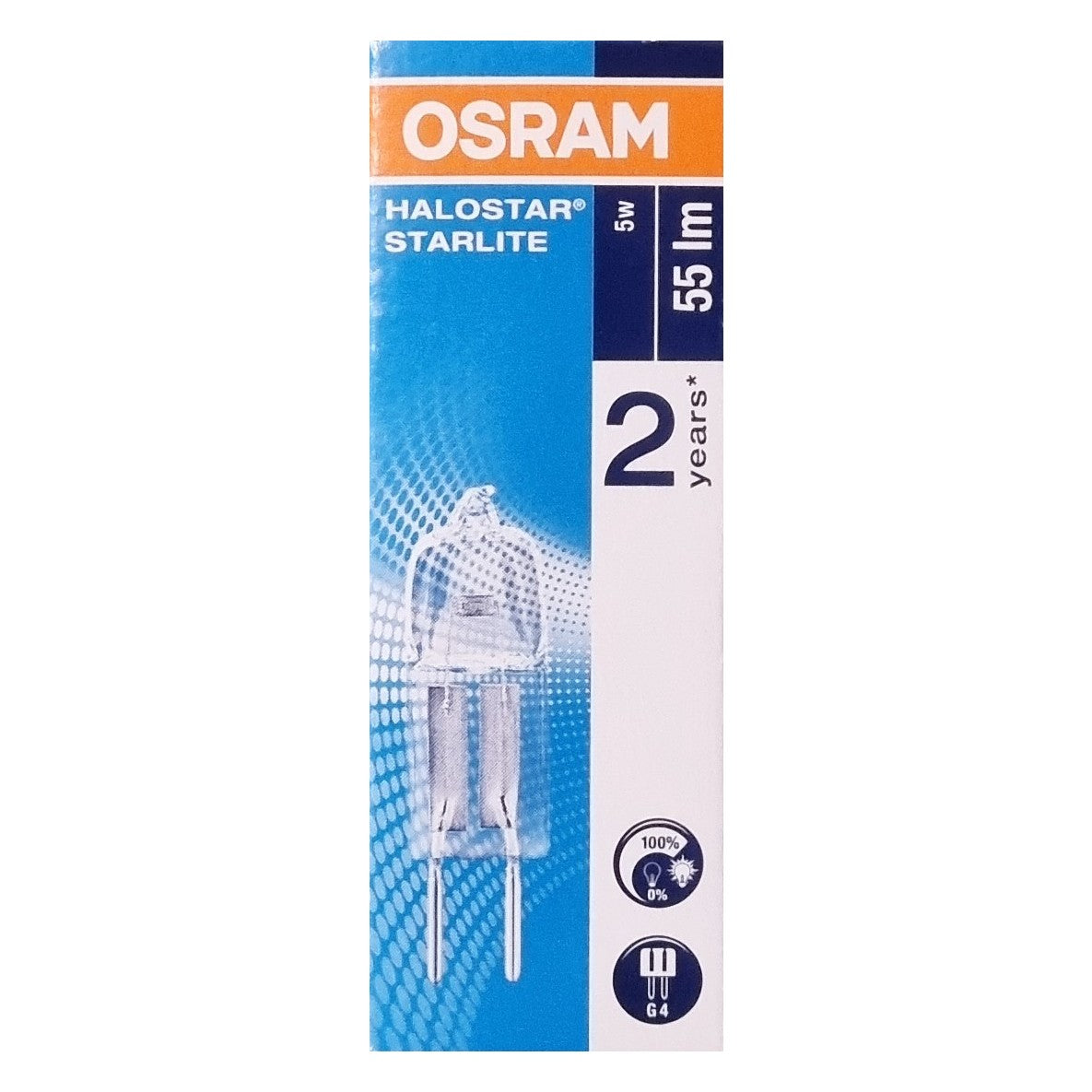 OSRAM halogeen G4 5W Steeklampje Burner 12V