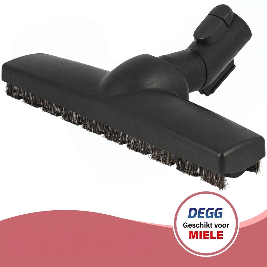 DEGG - 3-Delige stofzuiger set - Geschikt voor Miele - Telescoopbuis + Luxe Parketborstel + Pistoolgreep - Geschikt voor alle Miele modellen - 35mm