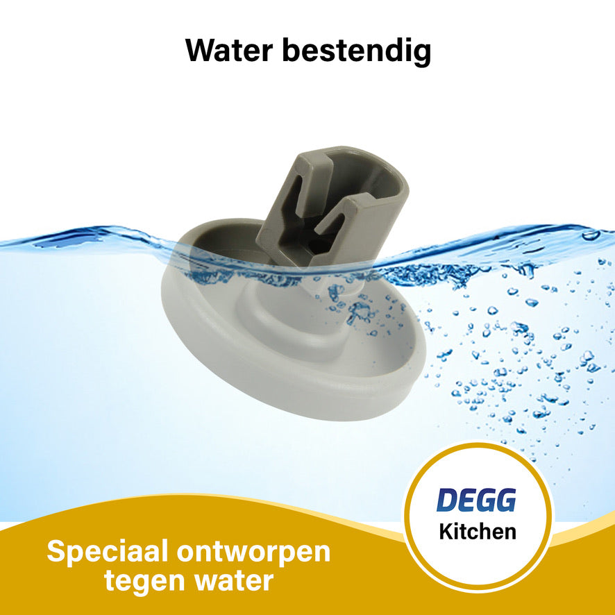 Wieltjes voor ATAG vaatwasser (per 8 st.) - (per set Wieltjes voor ATAG vaatwasser (per 8 st.) - (per set
