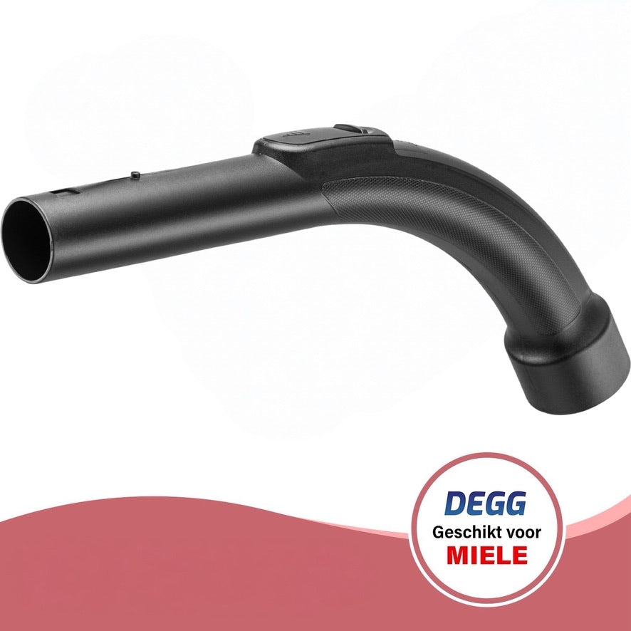 DEGG - 2-Delige stofzuiger set - geschikt voor Miele - Handgreep + Luxe parket zuigmond - Geschikt voor harde vloeren